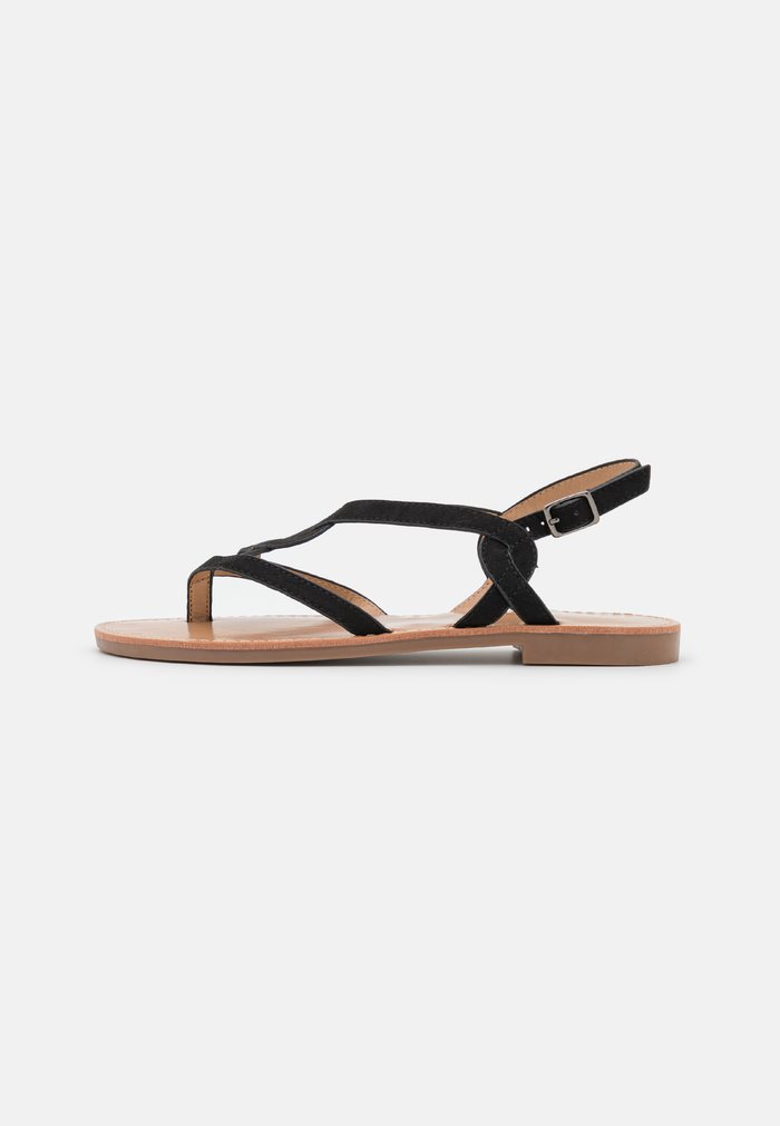 Sandales Anna Field T-bar Noir Femme | RXB-4826196